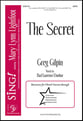 The Secret SATB choral sheet music cover